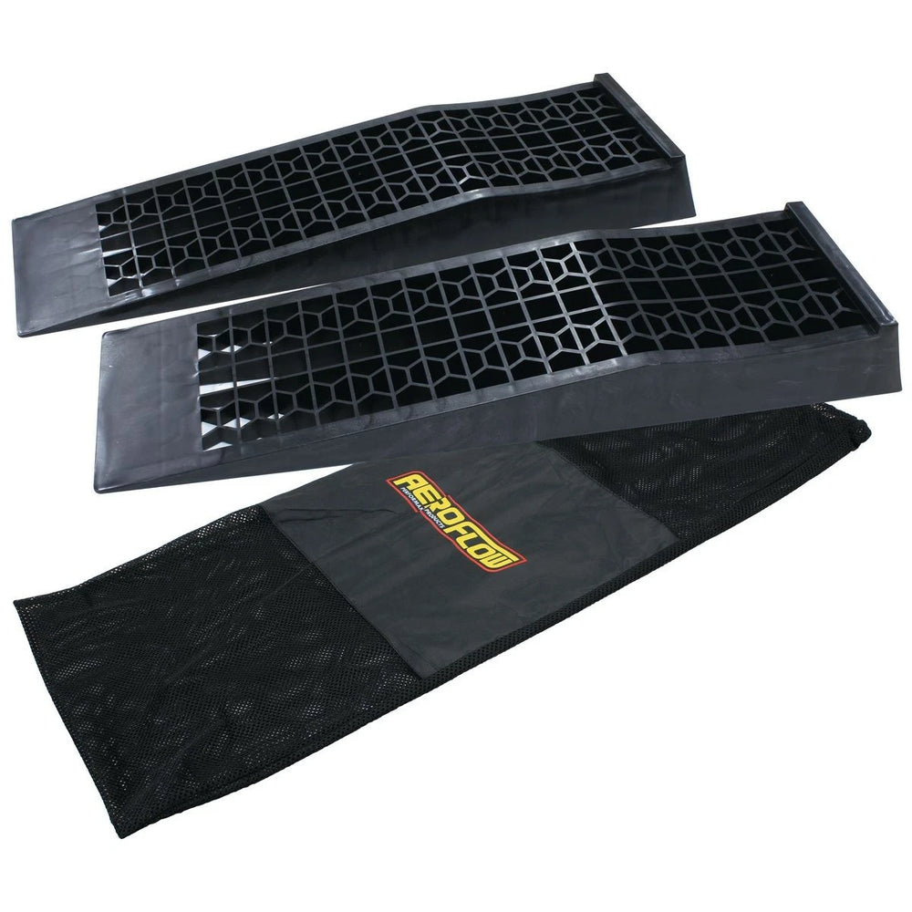 Aeroflow AF98-2109 low profile car ramps pair with mesh storage bag