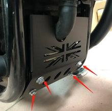 Load image into Gallery viewer, Black Skid Plate Engine Guard Protector Cover For Triumph Bonneville Bobber T120