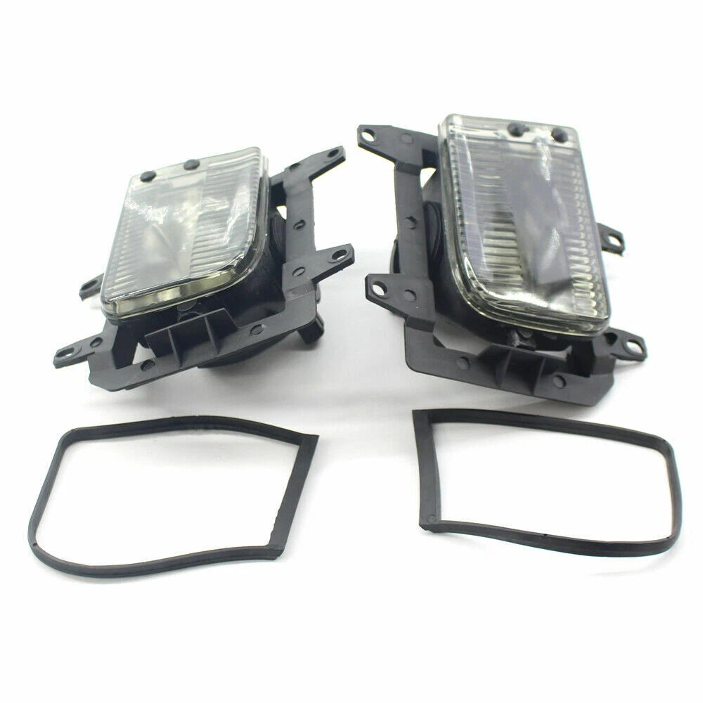 Pair Front Bumper Fog Light Lamp For BMW E30 3-Series Sedan 85-93 Left&Right ST