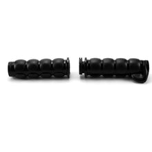 Load image into Gallery viewer, 1" Black Handlebar Hand Bar Grips For Harley Sportster Road King Electra Glide S