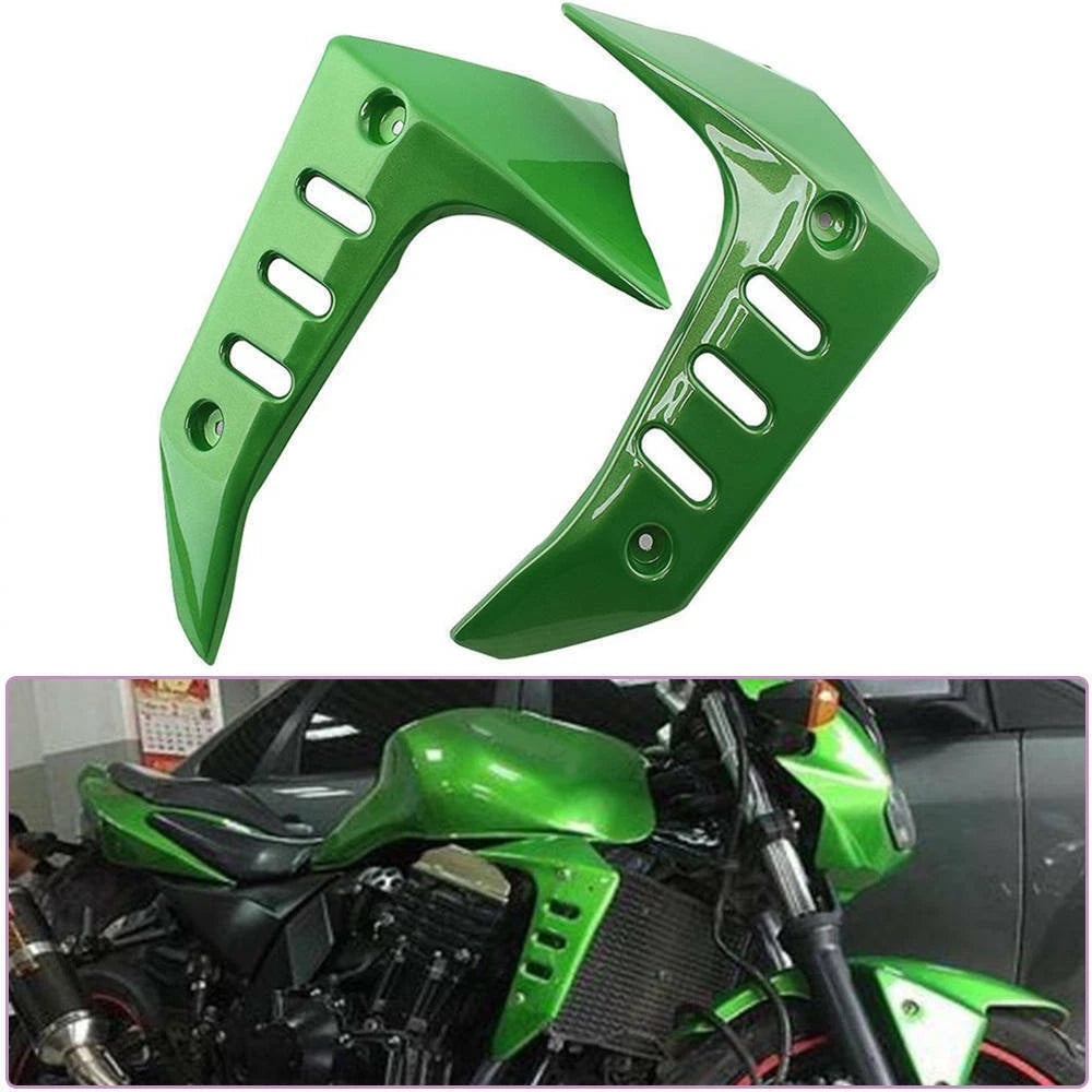 LH+RH Radiator Side Cover Fairing Cowl Panel Fit for Kawasaki Z750 2004-2006 ST
