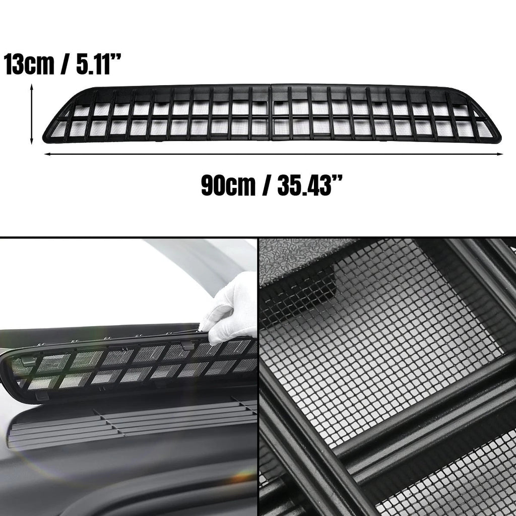 Air Flow Intake Vent Grille Protection Inlet Cover Leaf Guard For Tesla Model Y