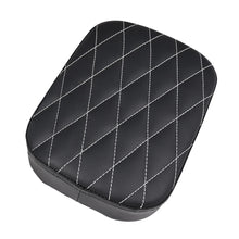 Load image into Gallery viewer, Rectangle Diamond Rear Pillion Passenger Pad Seat 8 Suction Cup Motorcycle ST