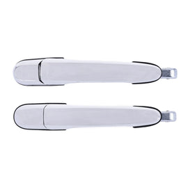 2pc Set REAR Left + Right Outer Door Handle Chrome for Hyundai Tucson JM 04-10