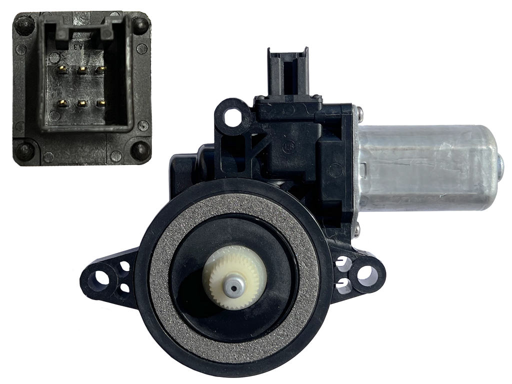 Front Left Window Regulator Motor 6pin for Mazda 2 (07-14), 3 (09-13), 6 (07-On)