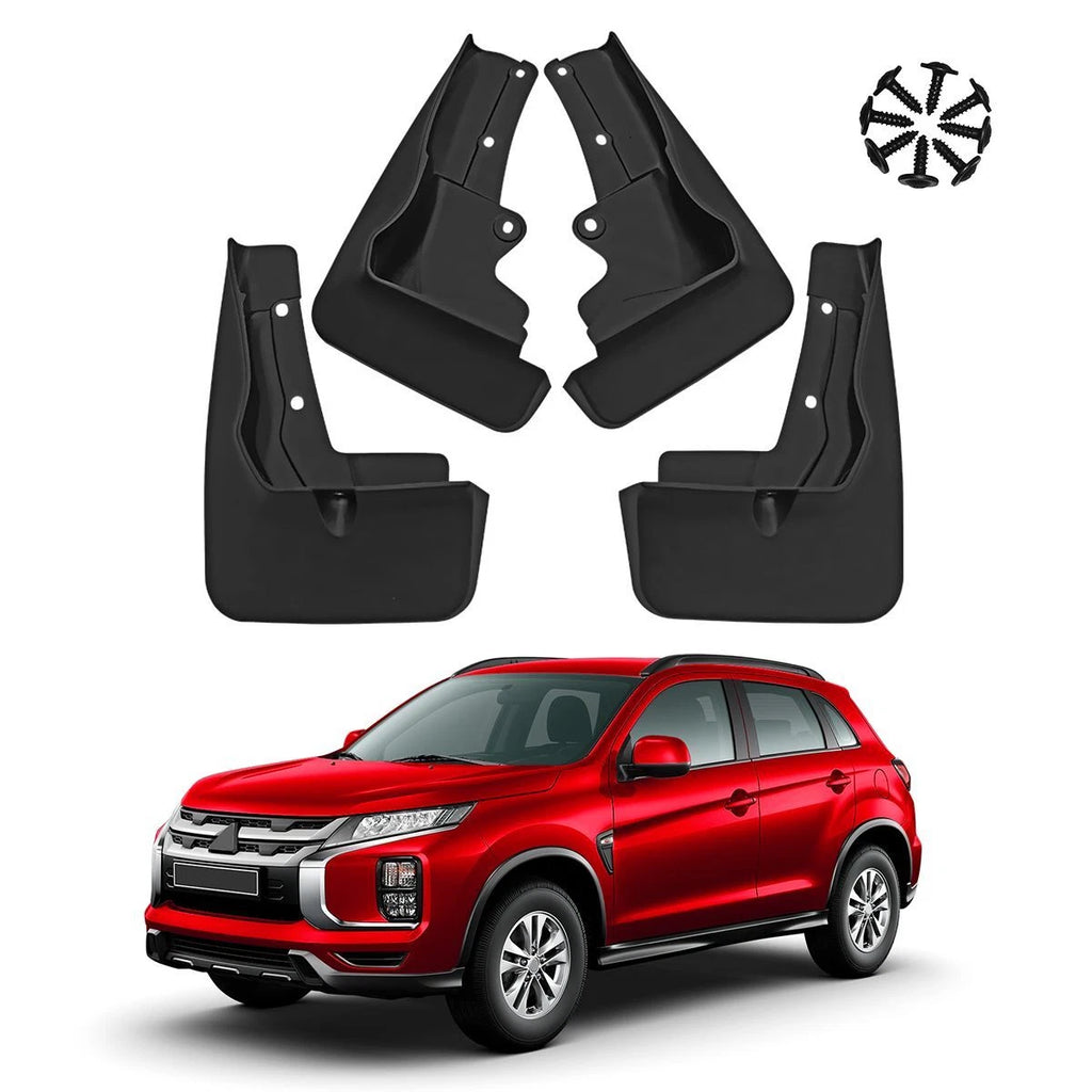 4x Splash Guards Mud Flaps Fender Mudguard Cover For Mitsubishi ASX 2020-2022 ST