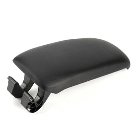 For Audi A3 8P 2003-2012 Leather Center Console Armrest Lid Cover Black ST
