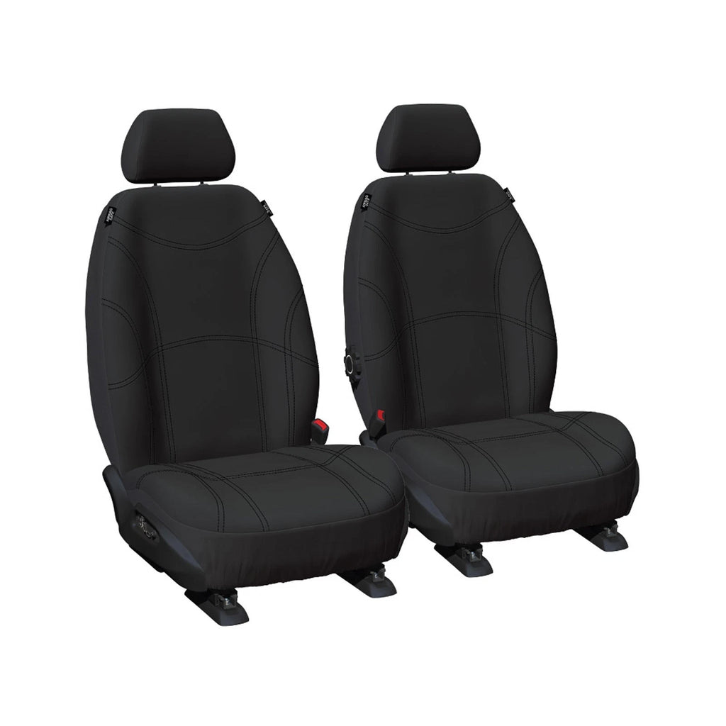 Sperling Getaway Neoprene Front Black - Black Stitch Seat Covers Suits RAV4 S...