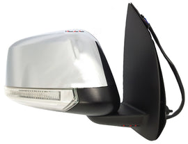 *NEW* DOOR MIRROR (PUDDLE FOLD LED CHROME) for NISSAN NAVARA D40 2005-2015 RIGHT