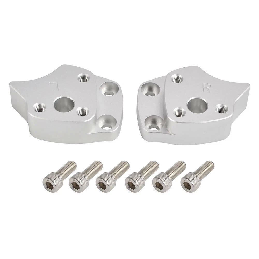 25mm Handlebar Bar Risers Spacer Adapters Kit For Yamaha FJR 1300 01-05 03 04 ST