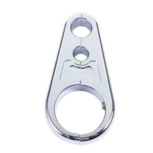 Load image into Gallery viewer, 1" 25mm Chrome Motorcycle Handlebar Clutch Brake Cable Clamp Holder for Harley S