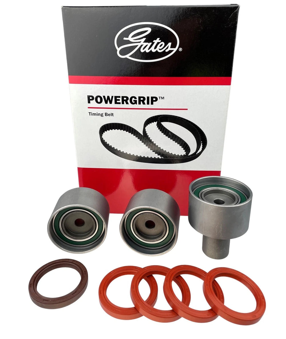 Timing belt kit with tensioner, idler bearings and seals for Nissan 300ZX Z32