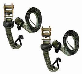 Tie Down Ratchet Straps Heavy Duty ONE PAIR 32mm x 3.6m 530kg SWL - AS/NZS4380