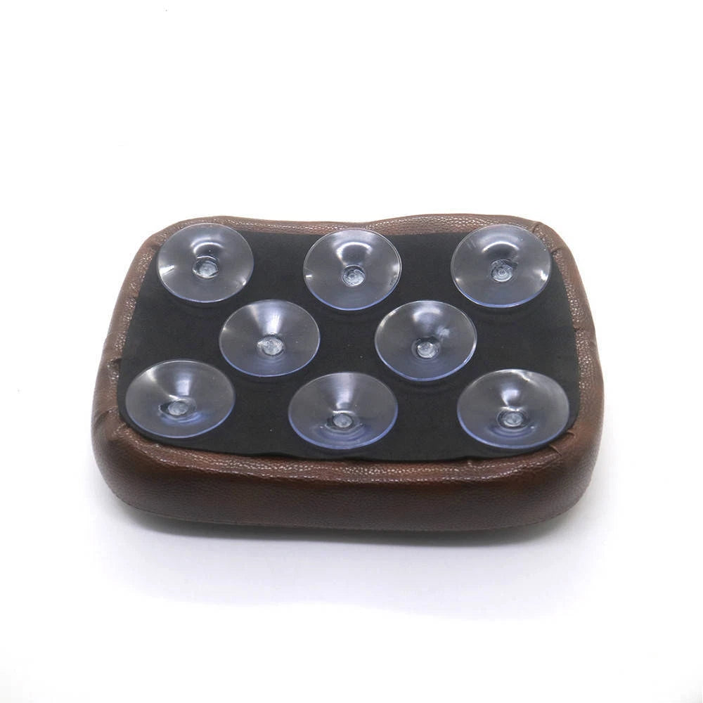 Motorcycle Seat Pad with 8 Suction Cups Pillion Pad For Harley Chopper Bobber ST