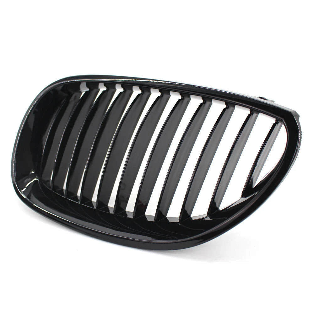 Gloss Black Front Kidney Grill Grille For BMW 5 Series E60 E61 03-2010 M5 04-10