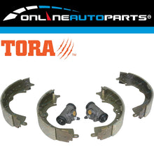 Load image into Gallery viewer, 4 Rear Brake Shoe + 2 Wheel Cylinder Set for Hilux GGN15 KUN16 TGN16 2005-14 2WD