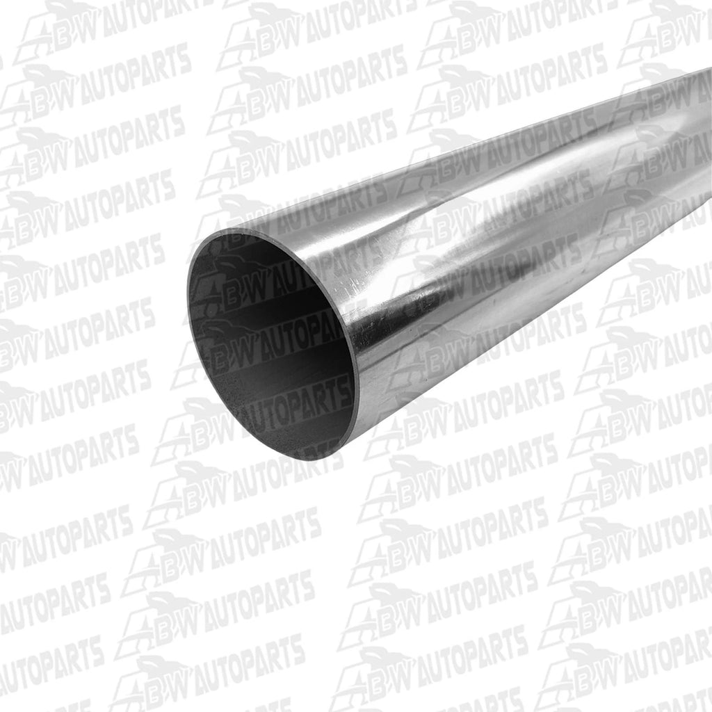 2 1/2" 2.5" INCH 63MM MILD STEEL STRAIGHT EXHAUST PIPE TUBE x 1 METRE LENGTH