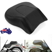 Load image into Gallery viewer, Rear Passenger Seat Pillion Pad Black for Harley Fat Boy FLSTF 2008-2014 ST