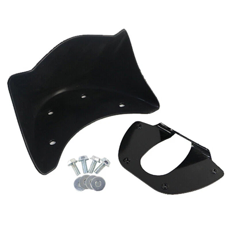 Gloss Black Front Chin Spoiler Air Dam Fairing For Harley Dyna Models 2006-17 ST