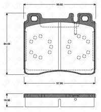 Load image into Gallery viewer, Genuine Roadhouse European Brake Pads Front [ 0420 00 ] DB1284
