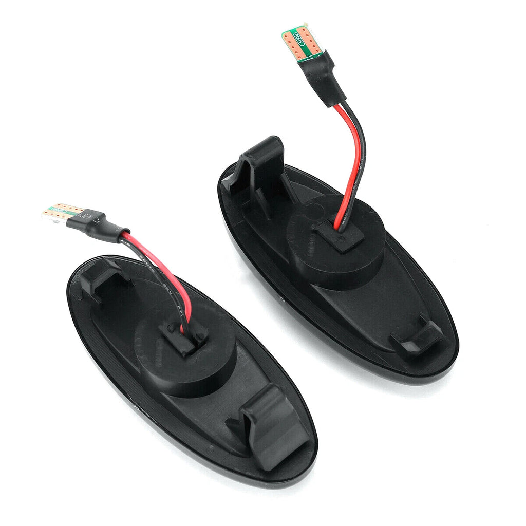 2x Dynamic Side Light Turn Signal Indicator For Nissan Navara D22 NP300 Frontier