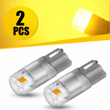 Load image into Gallery viewer, Waterproof 194 168 T10 2SMD SUPER LED Dome Amber Door LIGHT BULB Fits MAZDA Ford