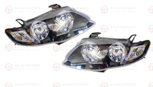 Load image into Gallery viewer, LED Black Headlights Pair Ford Falcon FG XT G6 G6E SERIES 1 &amp; 2 2008-2014