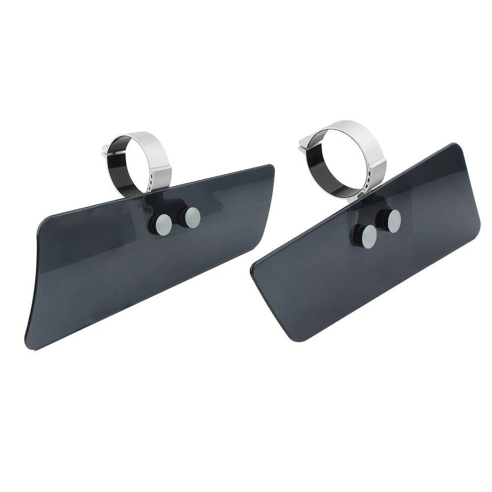 For Honda VT1100C2 for Suzuki for Kawasaki Smoke Front Wind Fork Air Deflector