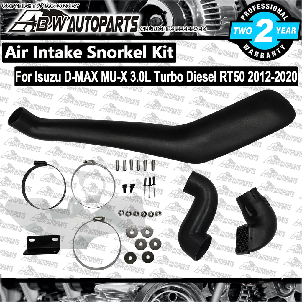 Snorkel Kit Air Intake Suits Isuzu MU-X D-MAX 3.0L Turbo Diesel RT50 2012-2020