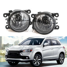 Pair Left+Right Fog Light Lamp For Mitsubishi Outlander Sport PHEV RVR Eclipse S