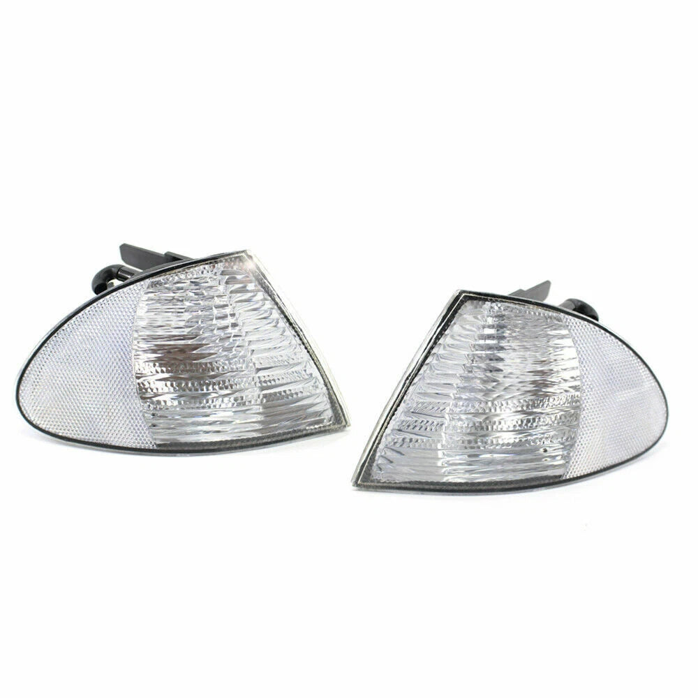 Pair Signal Clear Indicator Corner Side Light for BMW 3 Series E46 99-01 Sedan S