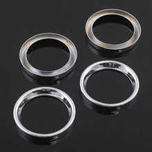 Load image into Gallery viewer, 9 x Chrome Stereo Accent Speedometer Speaker Trim Ring Set for Harley Touring ST