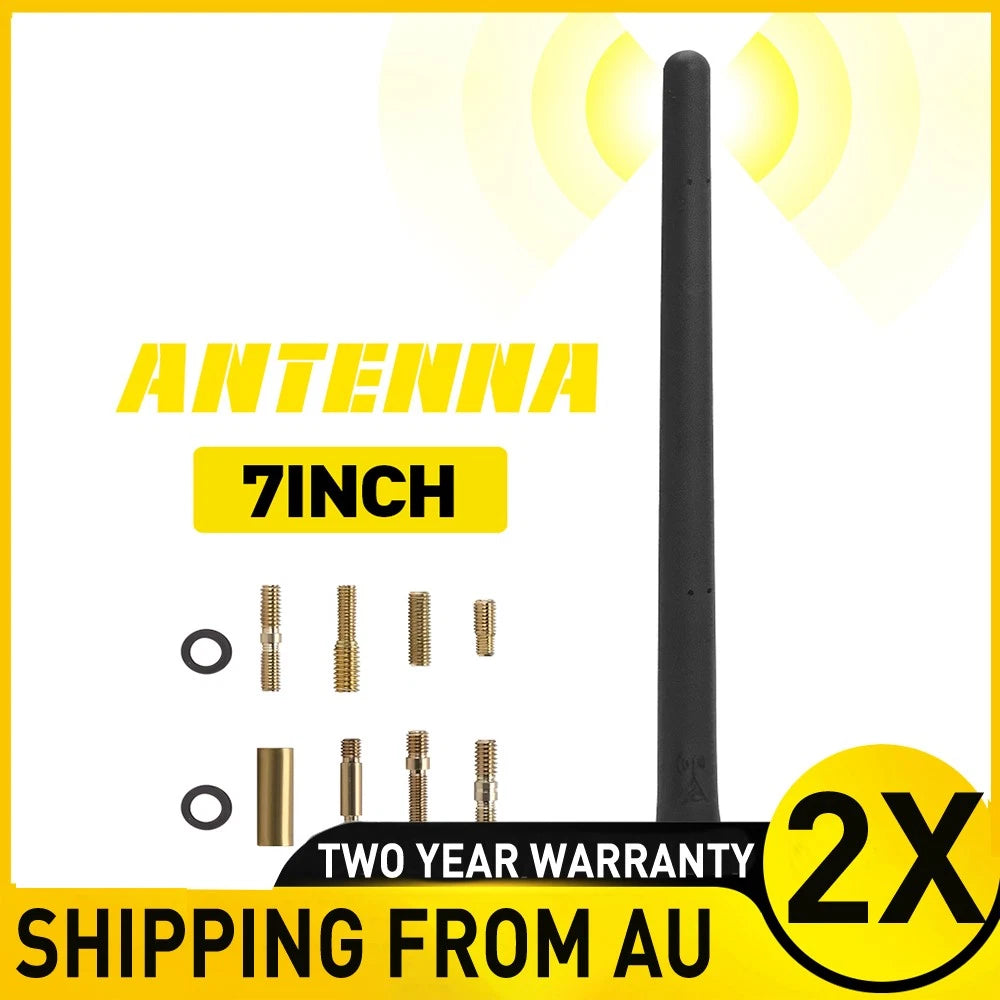 2x For Ford Falcon FG XR6 XR8 Ute 7" Antenna Aerial Mast AM/FM Signal Radio AU