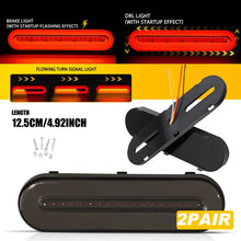 Load image into Gallery viewer, 4X Trailer tail lights 5" LED Stop Tail Lights Kit Submersible Boat Truck Lamp