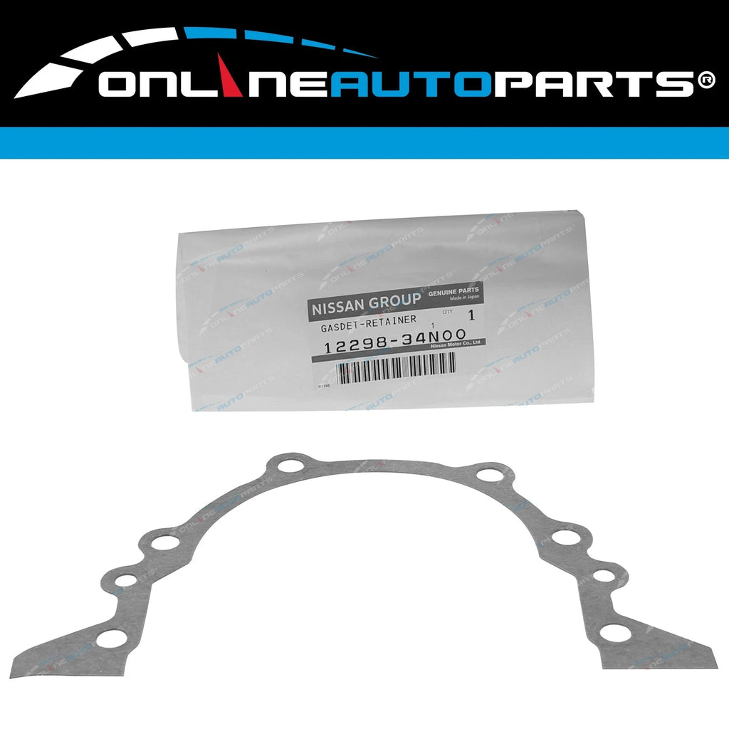 Genuine Rear Main Seal Housing + Gasket for Nissan Patrol GU 4.2L TD42T TD42Ti