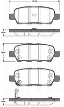 Load image into Gallery viewer, Full Set Front Rear Brake Pads and Disc Rotors for Nissan Pathfinder R52 14-21