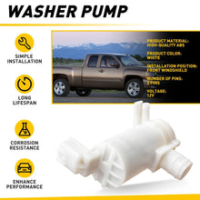 Load image into Gallery viewer, Pair Windscreen Washer Pump Motor Suitable For Nissan Navara D22 2001 - 2008