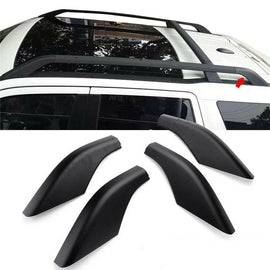 For Land Rover Freelander 2 2006-2013 4pcs BLK Roof Rack Rail End Cover ST