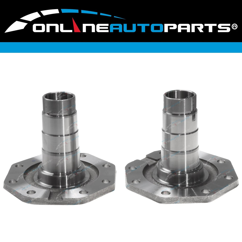 2x Front Hub Stub Axle Spindles for Landcruiser 100 105 Series FZJ105 HZJ105 4x4