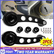 Load image into Gallery viewer, Pair Aluminum Manual Billet Car Window Crank Handle Winder Lever Kit Universal