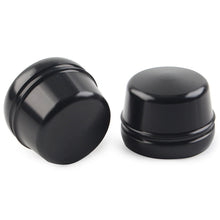 Load image into Gallery viewer, Front Axle Cap Nut Covers Fit For Harley Softail Dyna Touring Street Glide Black