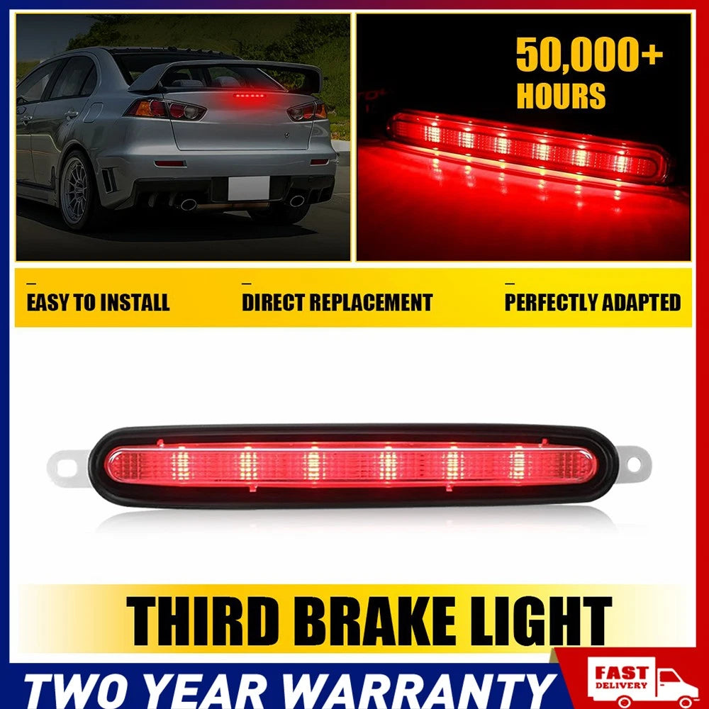 Red LED Tail Light 3RD Brake Rear Lamp For Mitsubishi Lancer EVO EX CJ 2008-2016