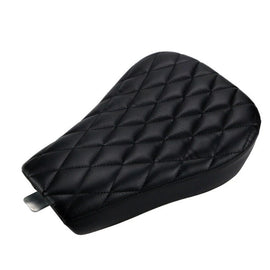 Stitching Leather Driver Solo Seat for Harley Sportster XL883 XL1200 48 07-16 ST