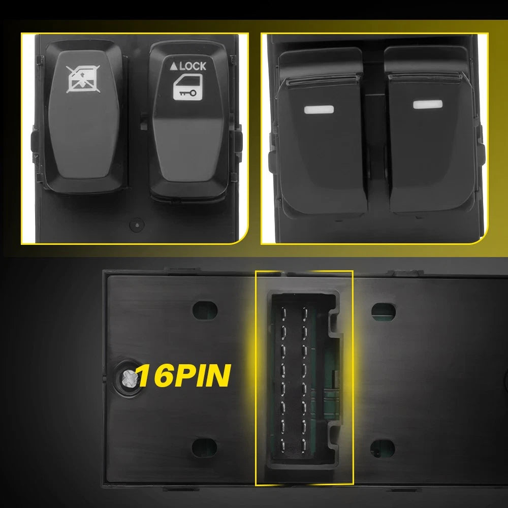 Electric Window Switch Master Control For Hyundai IX35 2010-17 Right Hand Drive