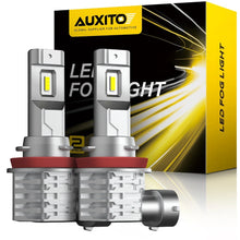Load image into Gallery viewer, 2-10x AUXITO 2PC H8 H11 H16 LED Fog Driving Light 6500K Super Bright Bulb White