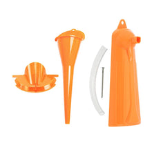 Load image into Gallery viewer, 3 PCS Orange Primary Oil Fill Funnel+Drip Free Oil Filter Set For Harley Dyna ST