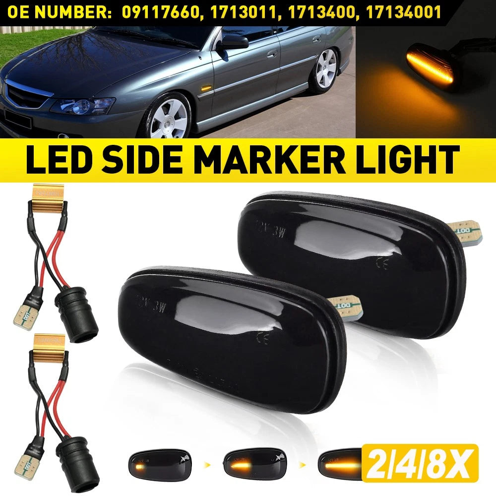 2/4/8x Swiping 1713011 Indicator Guard Light For Holden Commodore VY 1/2 VZ