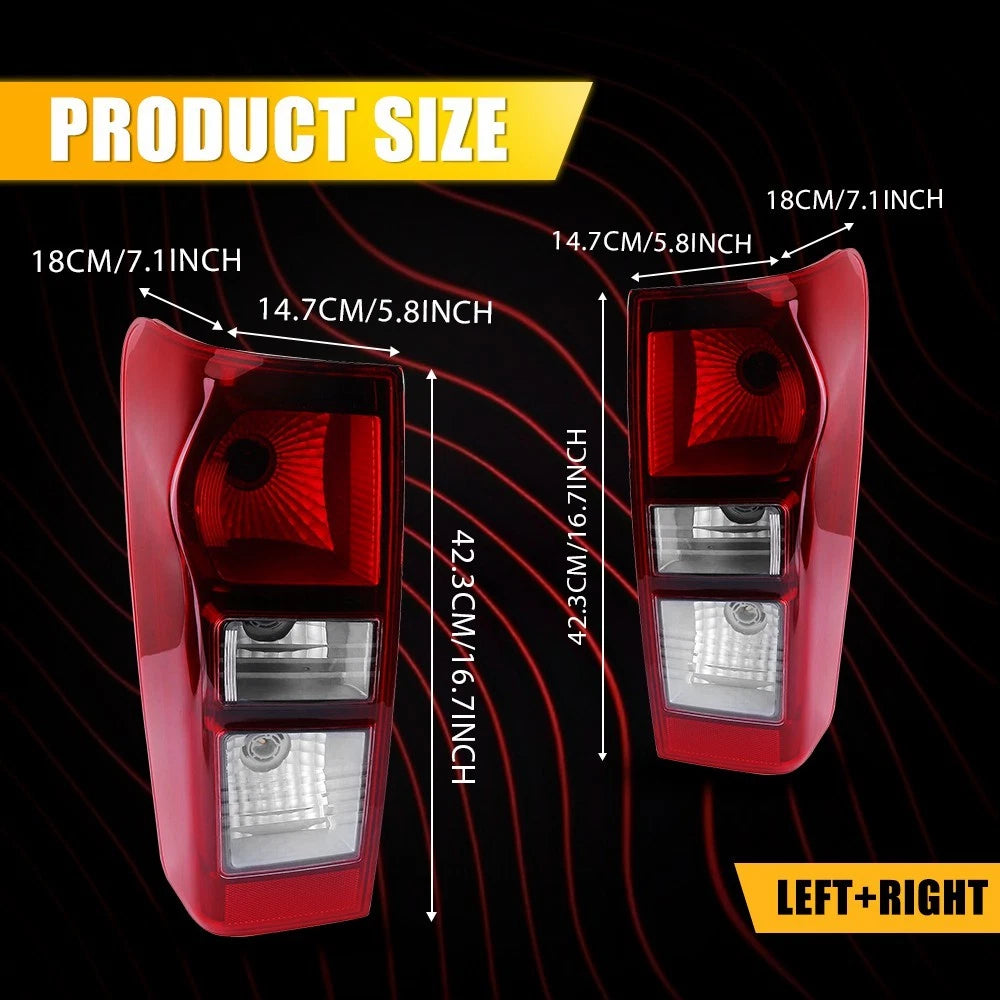 LH RH Side Tail Light Lamp (Non LED) For Isuzu DMax D-Max Ute 2012~17 898125393