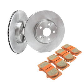Front Brake Pads + Rotors for Hyundai i45 YF, iX35 LM | Kia Sportage KM SL 280mm