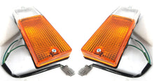 Load image into Gallery viewer, *NEW* BUMPER BAR BULLBAR INDICATOR BLINKER LIGHT LAMP (170mm x 55mm) PAIR: LH+RH